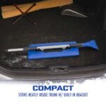 Snow Joe SJBLZD-LED | 4-In-1 Telescoping Snow Broom + Ice Scraper | 18-Inch Foam Head | Headlights (Open Box) - Image 14