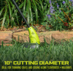 Restored Sun Joe 24V-HT18-GT10-LTE | 24V Cordless Hedge Trimmer + Stringless Grass Trimmer | W/ 2.0-Ah Battery + Charger (Refurbished) - Image 4