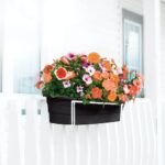 Restored Sun Joe FPH1901W Deco Joe Adjustable Flower Box Holder | 18" - 36" in Length | White (Refurbished) - Image 3