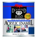 Majic Paints 8-1505-4 Diamond Hard Acrylic Enamel High Gloss Paint, Half Pint/8-Ounce, Safety Blue - Image 2