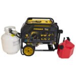 Restored Firman H03651 Dual Fule Generator | 4550 Watts | 208cc Engine | Electric Start | Low Oil Shut Off | Generator Only (Refurbished) - Image 4
