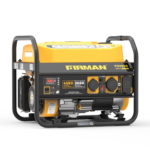 Restored Firman Gas Portable Generator P03605 | 4550W | Recoil Start | 120/240V | Versatile Outlets | Generator Only (Refurbished)