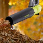 Restored Sun Joe 24V-JB-LTE | 24V 385-CFM Turbine Cordless Jet Leaf Blower Kit | 2.0-Ah Battery + Quick Charger (Refurbished) - Image 7