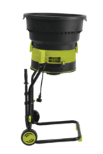 Sun Joe SDJ617E | Bladeless Electric Leaf Mulcher + Shredder | 15 Amp | 8,000 RPM | Mulches Up to 55 Gallons of Leaves Per Minute | Black (Refurbished) | In Store Exclusive - Image 7