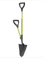Restored Sun Joe SJ-SHLV07 | Shovelution Strain-Reducing Garden Shovel | Spear Head Digging | 9-Inch Steel (Refurbished) - Image 3