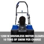 Restored Snow Joe 24V-X2-SB18-TV1 | 48-Volt IONMAX Snow Blower Bundle | W/ 2 x 4.0-Ah Batteries, Dual Port Charger, Cover, & Ice Dozer (Refurbished) - Image 5